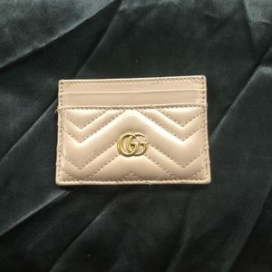 Authentic Gucci Marmont card case wallet
